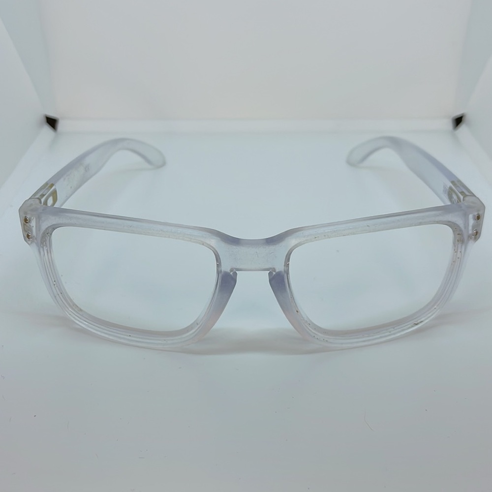 Oakley Holbrook Clear Frame Sunglasses